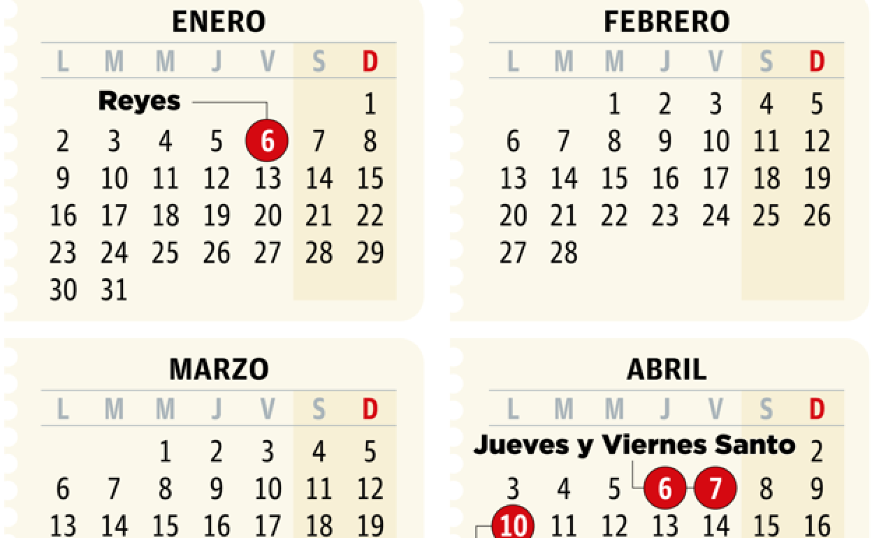 Calendario Laboral De Euskadi Y Gipuzkoa 2023 Con Festivos El Diario Vasco 0675